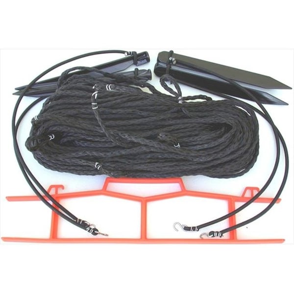 Home Court Home Court M825BS 8 Meter Black .25-inch rope Non-adjustable Courtlines M825BS - main